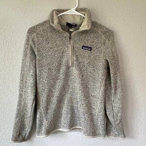 Patagonia Women's Better Sweater 1/4 Zip Fleece Jacket, Size: S